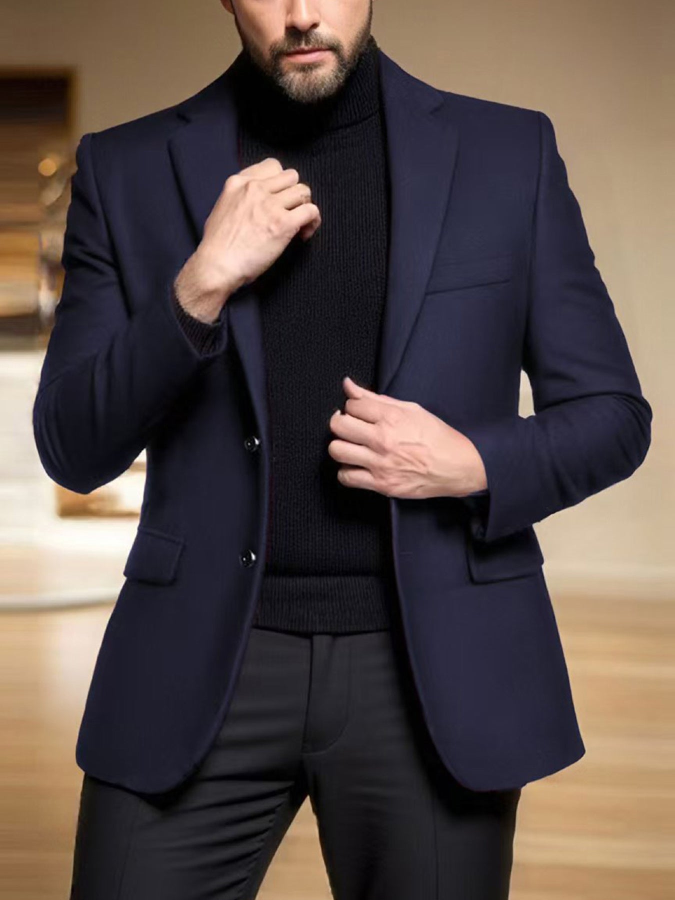 WL Atelier Men | Autumn/Winter Tweed Single-Breasted Blazer