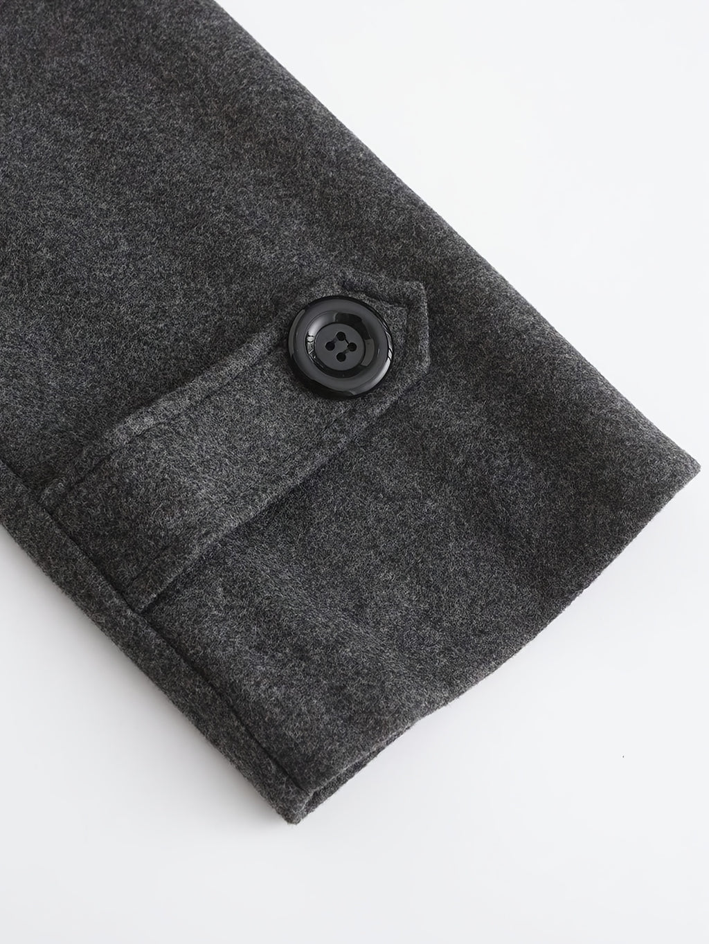 WL Atelier Men | Elegant Black Double-Breasted Winter Coat