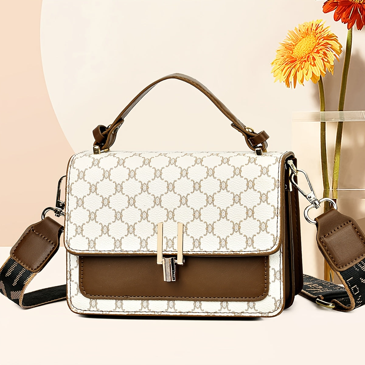 WL Atelier | Geometric Floral Shoulder &amp; Handbag