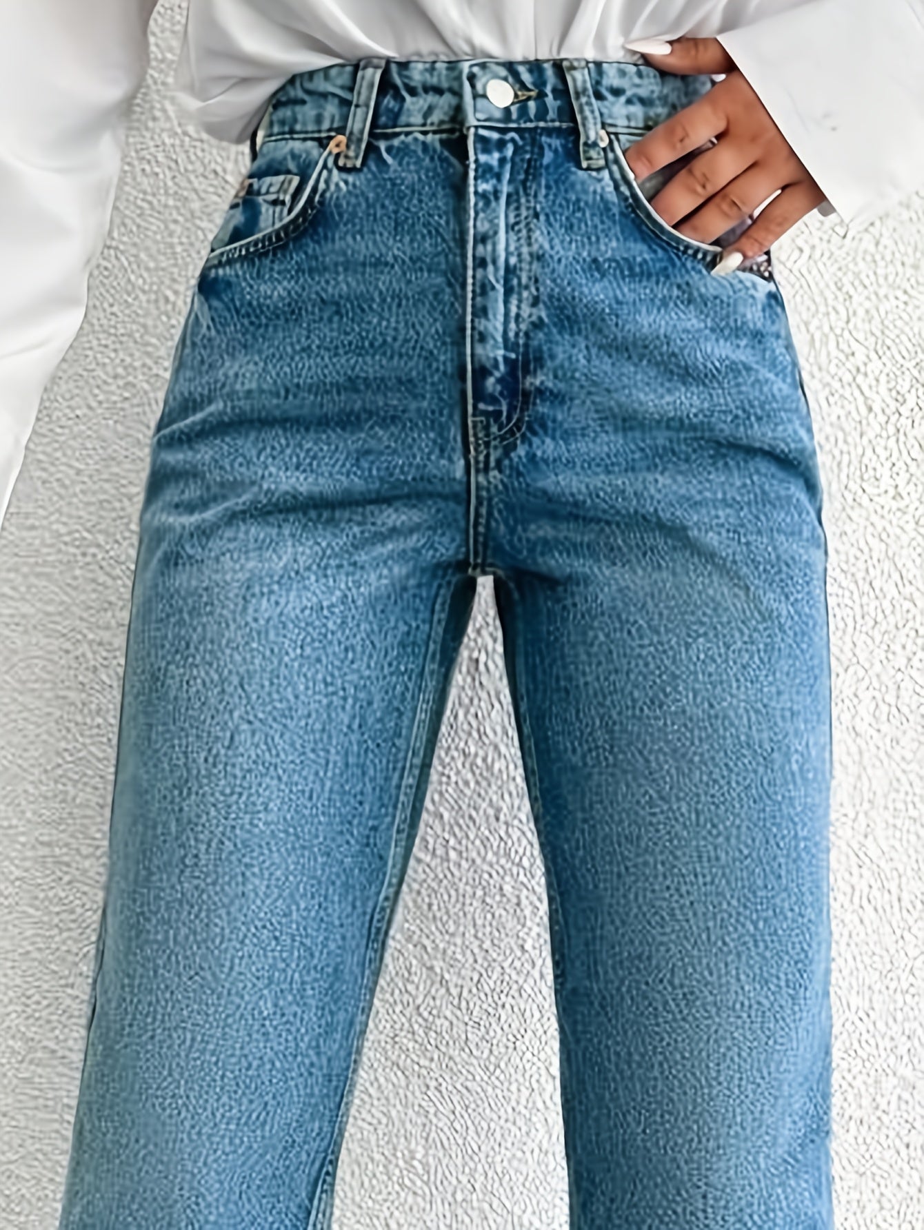 WL Atelier | Elegant Flared Wide-Leg Jeans with Stretch Fit