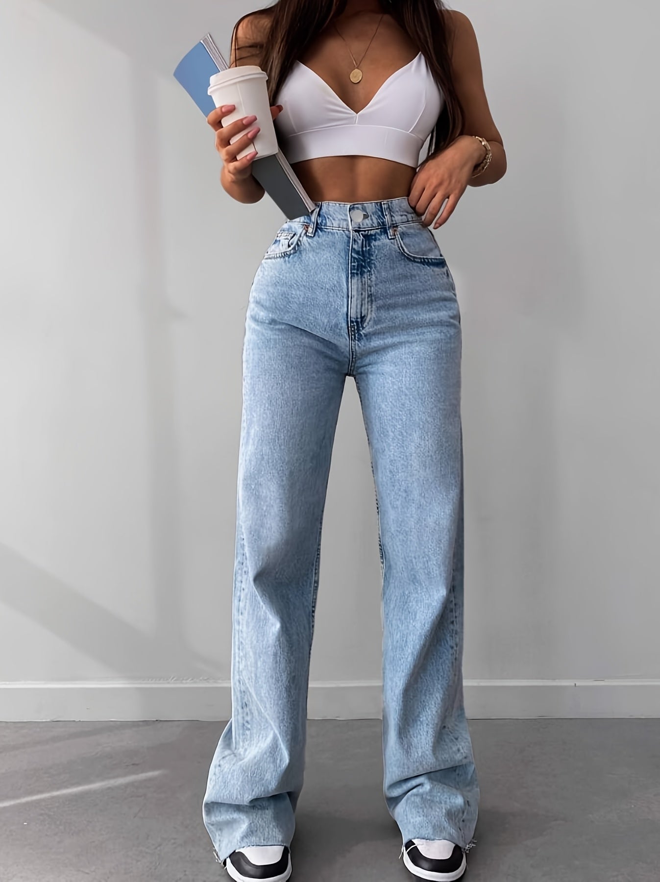 WL Atelier | High-Waisted Skinny Stretch Jeans