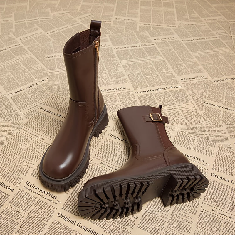 WL Atelier | Vintage Brown Chelsea Ankle Boots