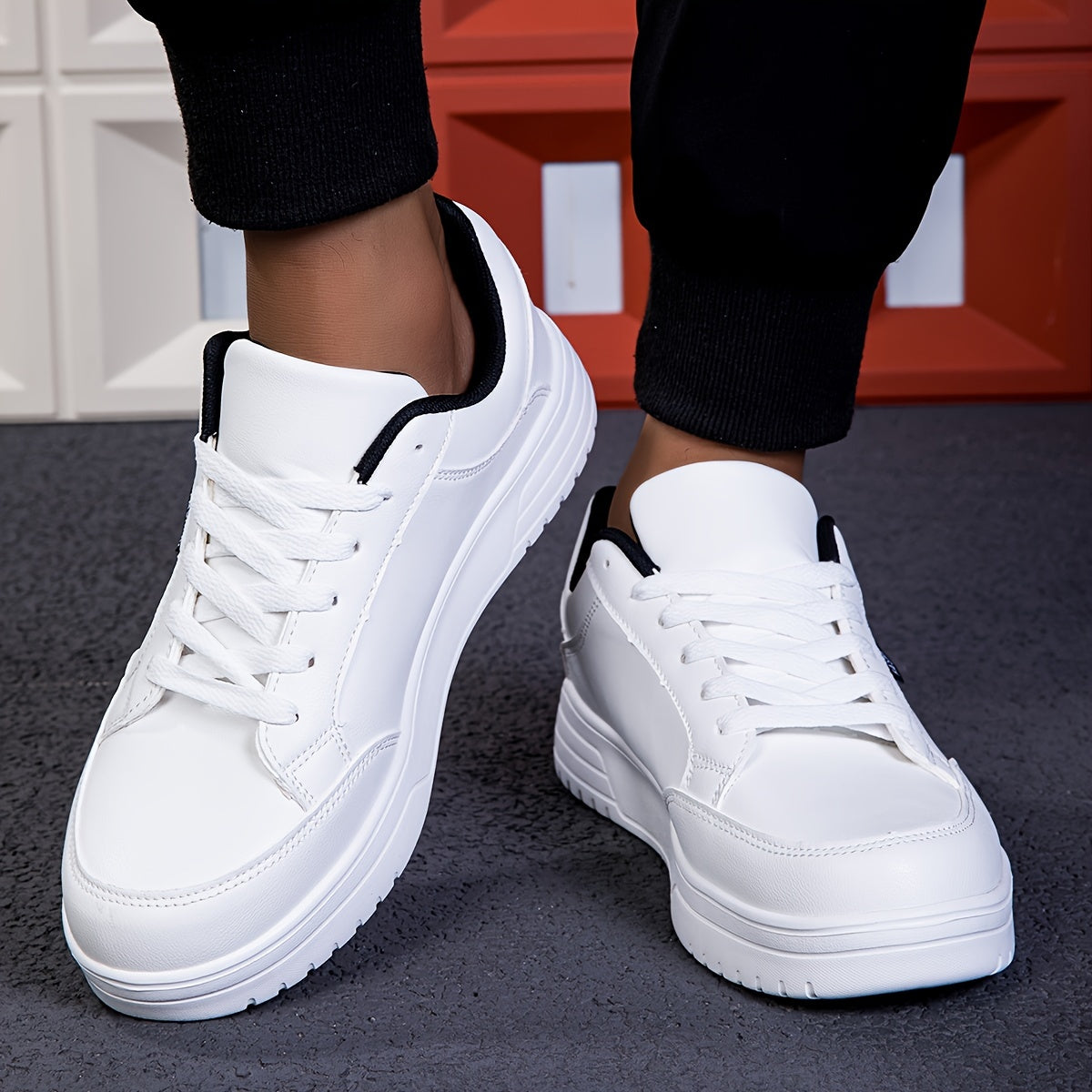 WL Atelier Men | Low-Top Soft Sole Skate Sneakers