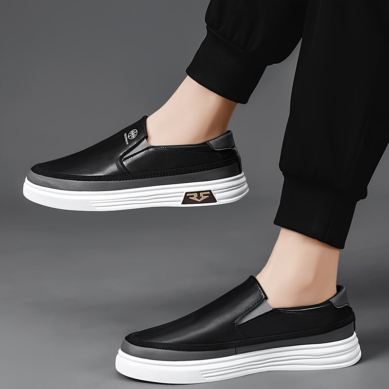 WL Atelier Men | Classic Black Slip-On Loafers