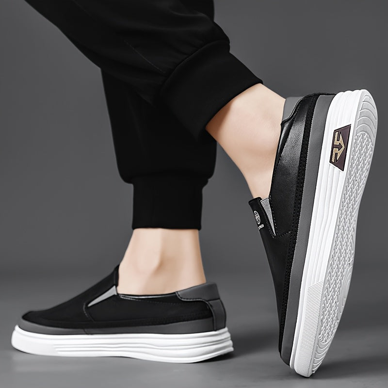 WL Atelier Men | Classic Black Slip-On Loafers