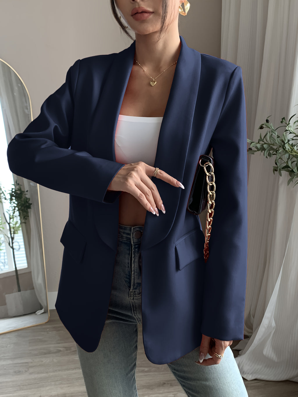 WL Atelier | Lightweight Open-Front Cardigan Jacket
