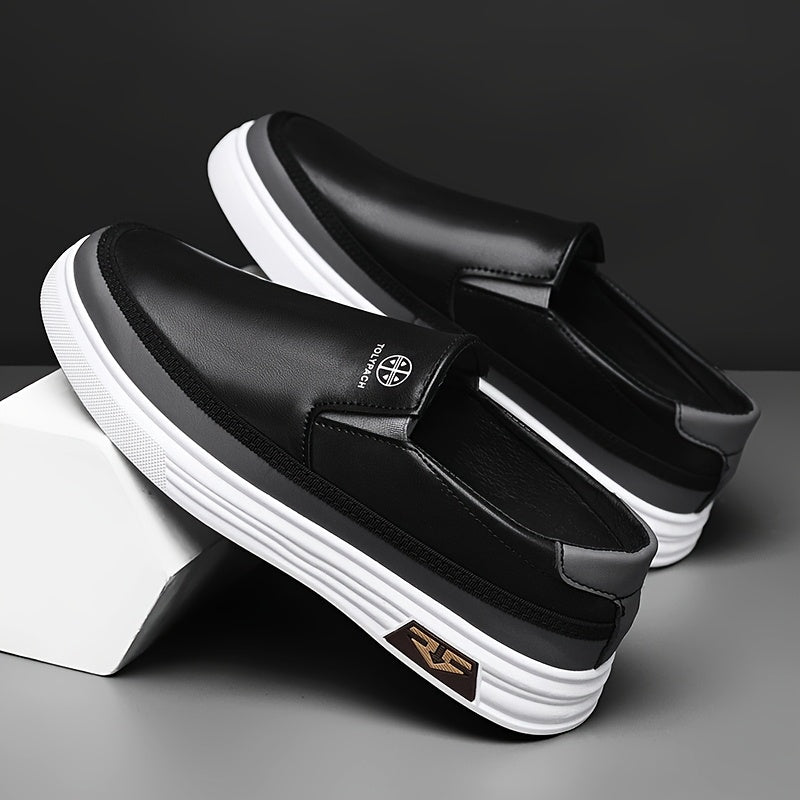 WL Atelier Men | Classic Black Slip-On Loafers