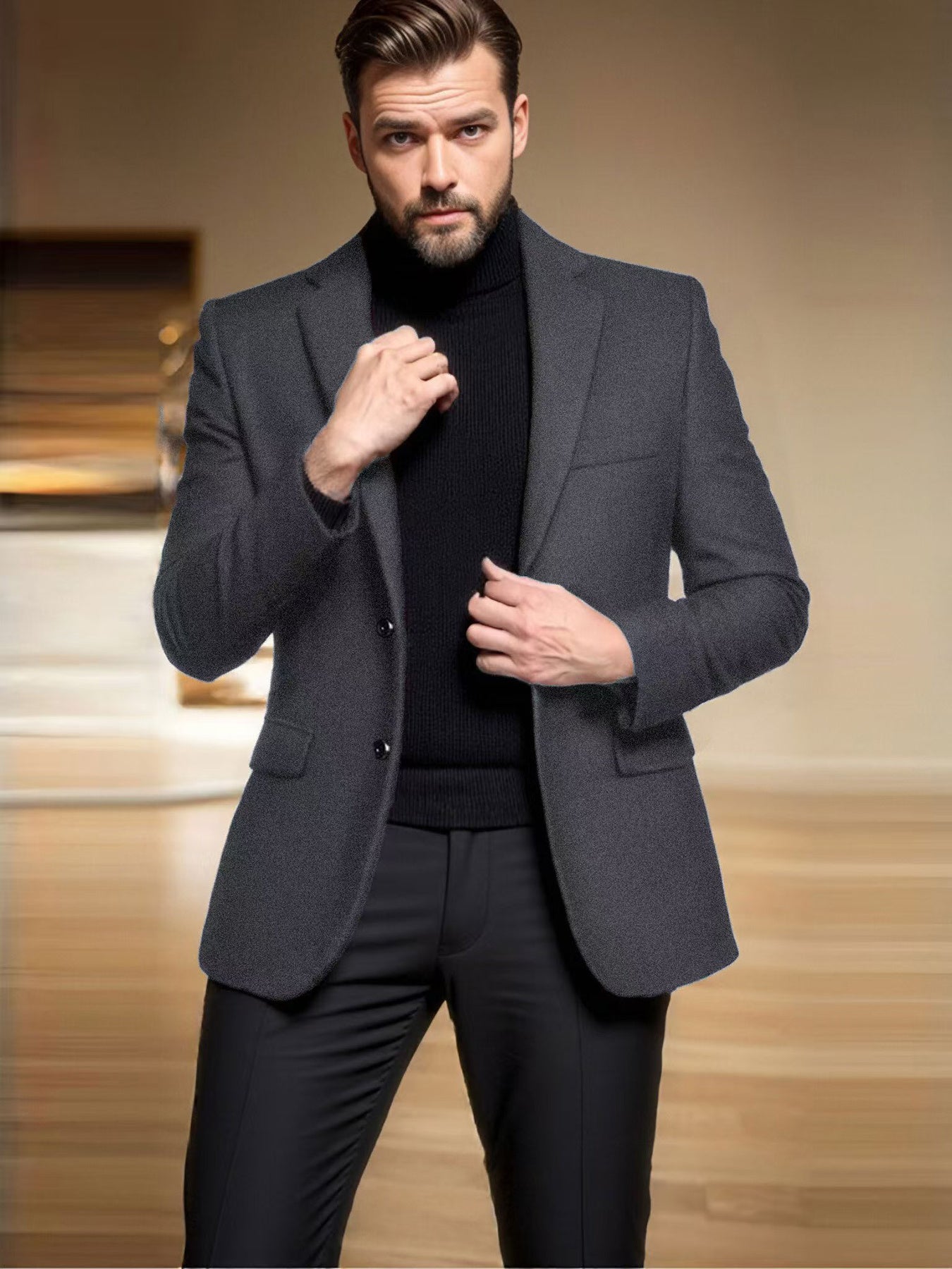 WL Atelier Men | Autumn/Winter Tweed Single-Breasted Blazer