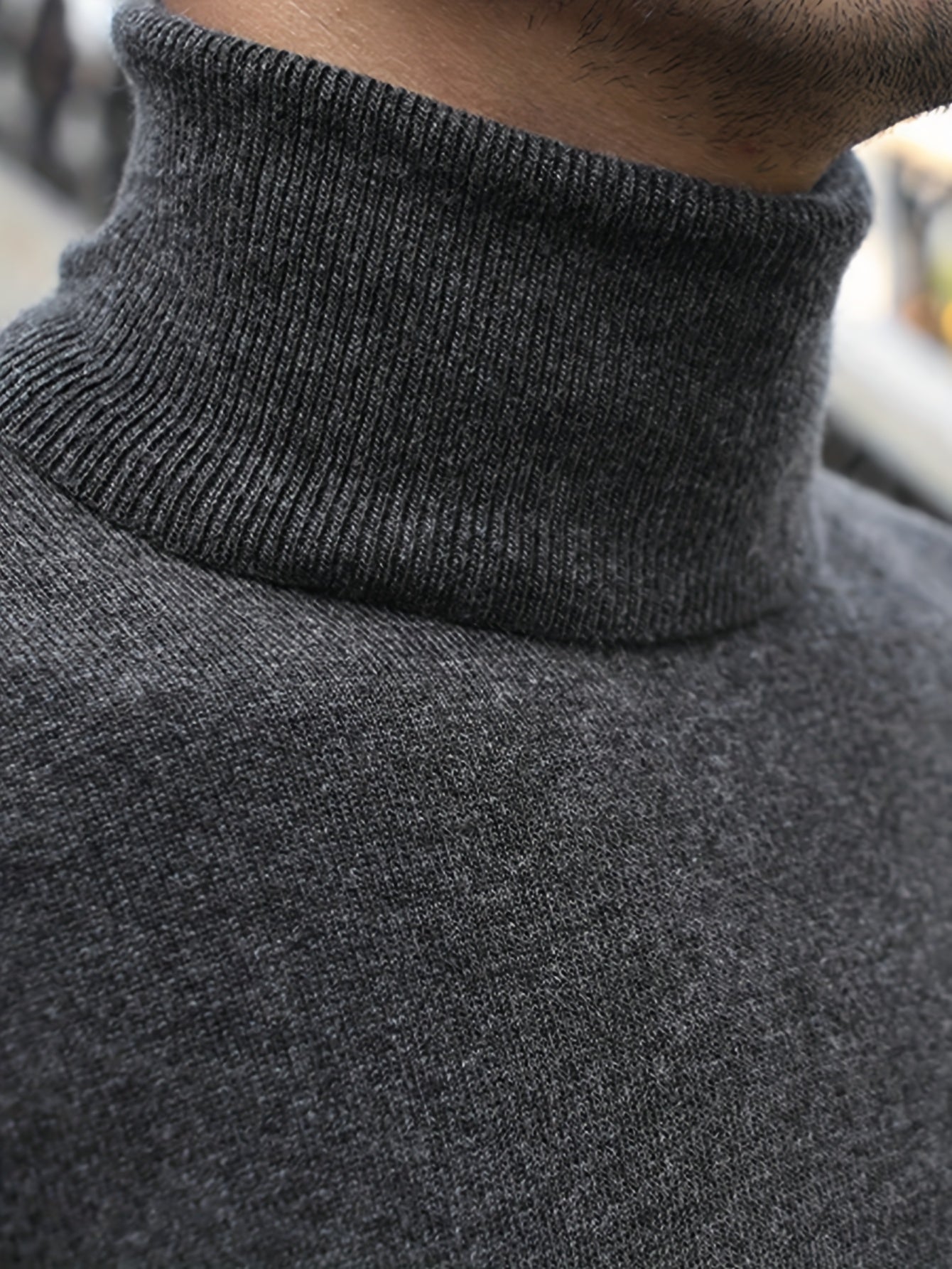 WL Atelier Men | Elegant High-Neck Turtleneck Sweater