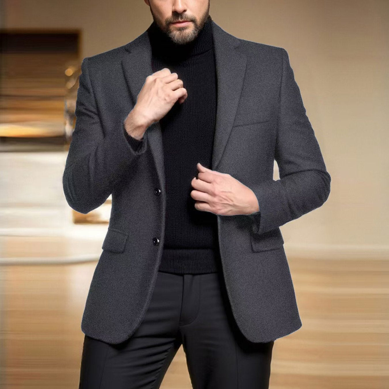 WL Atelier Men | Autumn/Winter Tweed Single-Breasted Blazer
