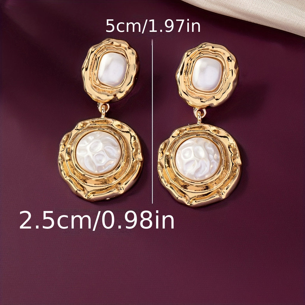 WL Atelier | Elegant Zinc Alloy Dangle Earrings