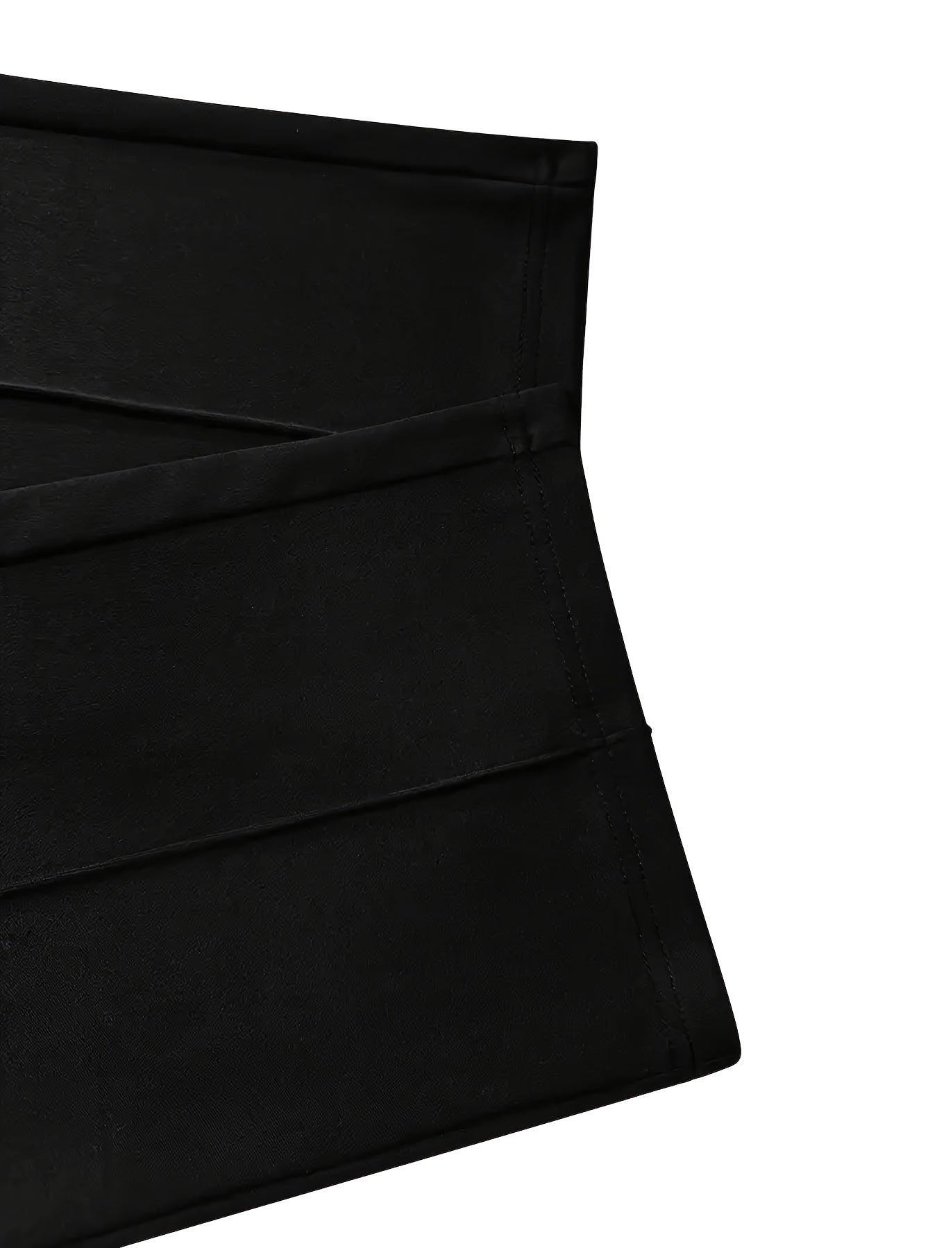 Elegant Button-Detail Stretch Trousers