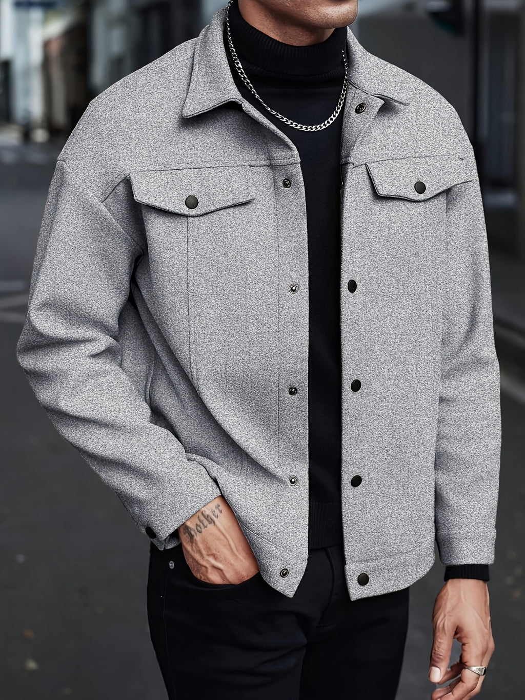 WL Atelier Men | Slim-Fit Single-Breasted Tailored Jacket
