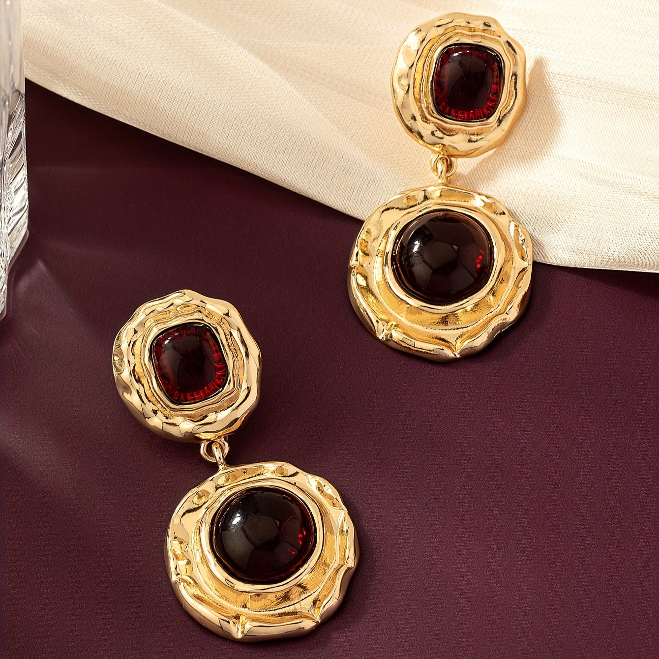 WL Atelier | Elegant Zinc Alloy Dangle Earrings
